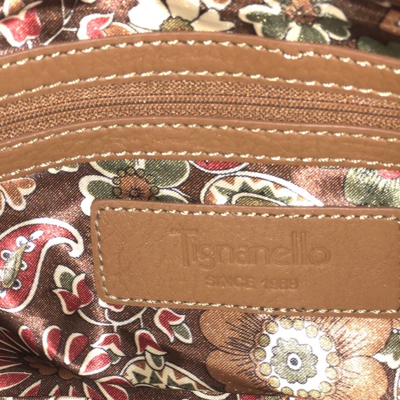 Tignanello orange handbag - Picture 4 of 4